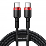 Baseus Cafule USB-C to USB-C cable 100W 2m Red/Black