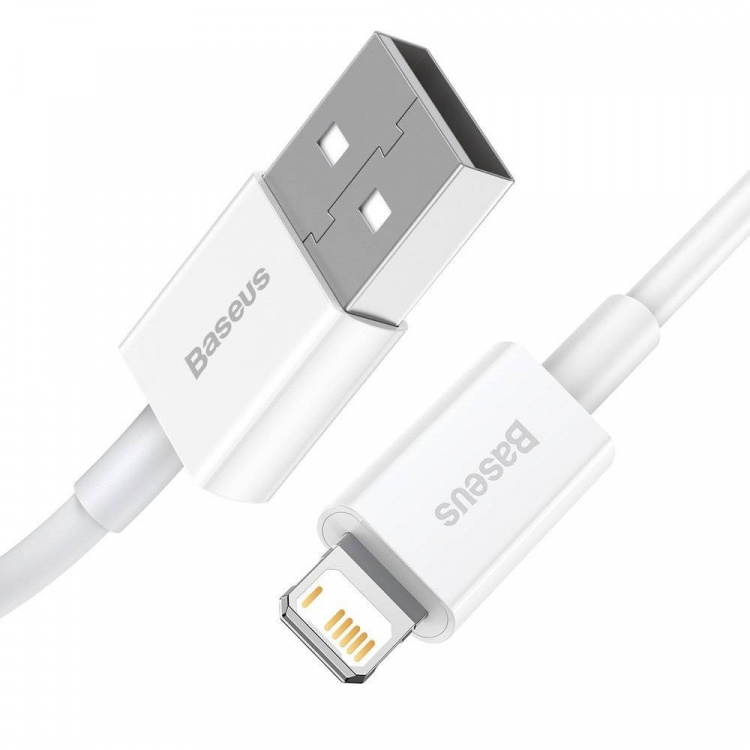 Baseus USB 2.0 to Lightning cable 1m white
