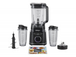 Ninja TB301EU Detect Power Mixer Pro Blender 6 automatic programmes Low speed function Medium speed function High speed function Black Ninja TB301EU Detect Power Mixer Pro Blender 6 automatic programmes Low speed function Medium speed function High speed function Black