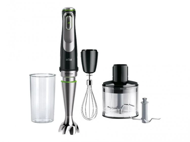 Braun Multiquick 9 MQ 9135XI hand blender Premium black/brushed stainless steel
