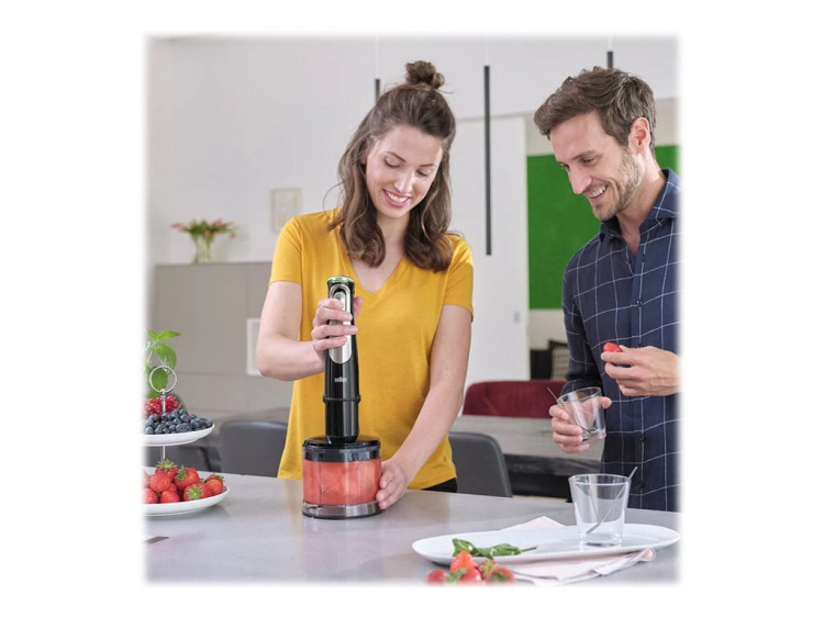 Braun Multiquick 9 MQ 9135XI hand blender Premium black/brushed stainless steel