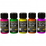 Creative Toys Textile Color - Neon 5 x 50 ml. (342280)