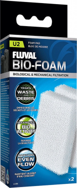 Fluval Foam Pad 2 pack U2 - (126.2486) Fluval Foam Pad 2 pack U2 - (126.2486)