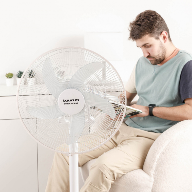 Taurus Stand Fan Boreal 16 Cr Go Rechargeable 40cm