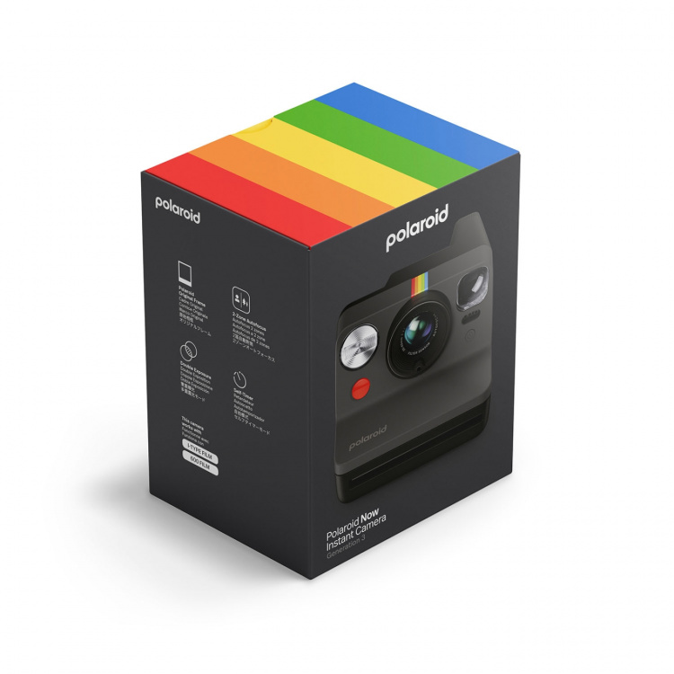 Polaroid Camera Polaroid Now Generation 3 Black