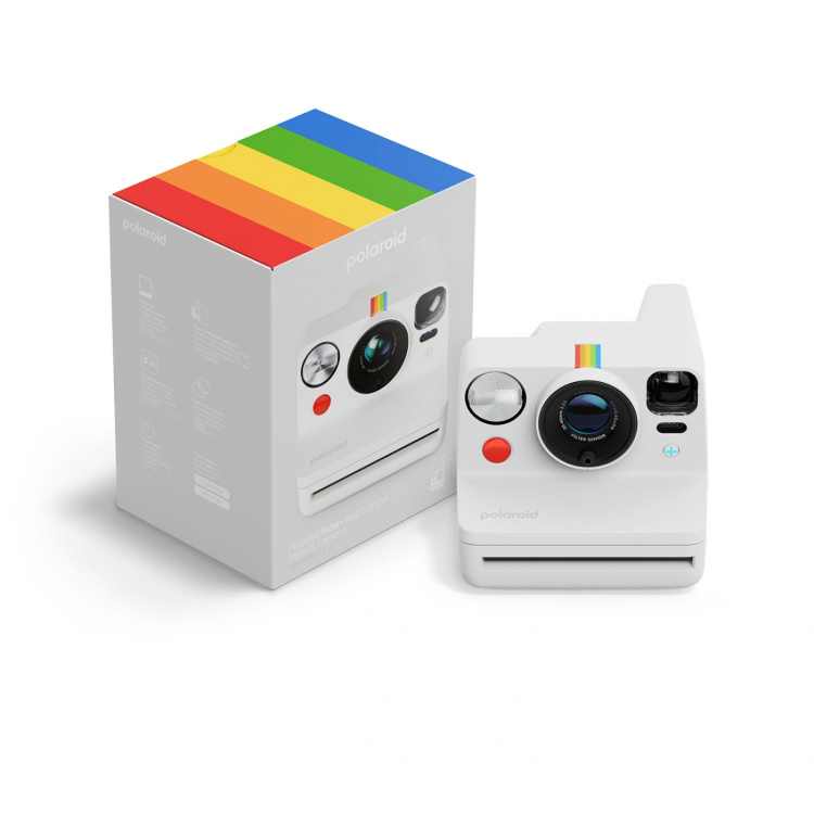 Polaroid Camera Polaroid Now+ Generation 3 White Polaroid Camera Polaroid Now+ Generation 3 White