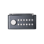 Lenco DAB+/FM Radio alarm clock with colour display, sleep timer, and dual alarm function Black