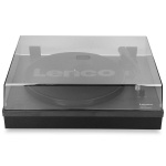 Lenco Turntable with Bluetooth® and two external speakers Black