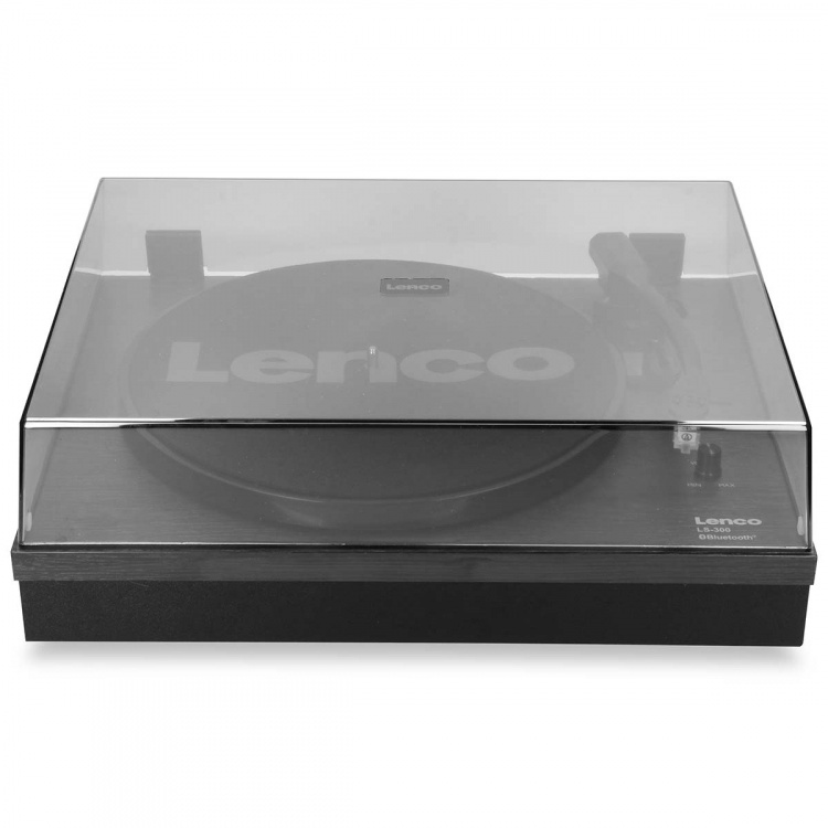 Lenco Turntable with Bluetooth® and two external speakers Black