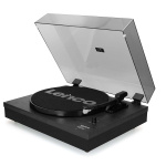 Lenco Turntable with Bluetooth® and two external speakers Black