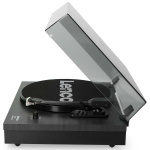 Lenco Turntable with Bluetooth® and two external speakers Black