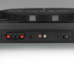 Lenco Turntable with Bluetooth® and two external speakers Black