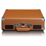 Lenco Suitcase turntable with 2 built-in speakers Brown