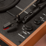 Lenco Suitcase turntable with 2 built-in speakers Brown