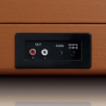 Lenco Suitcase turntable with 2 built-in speakers Brown