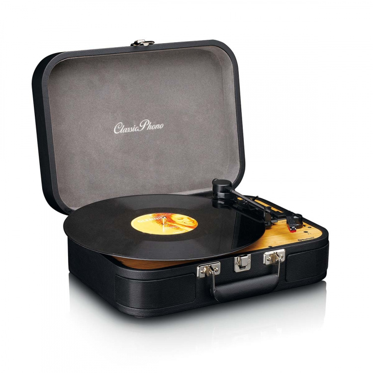 Lenco Turntable with Bluetooth® and USB Player / Recorder Black