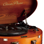 Lenco Retro turntable with 2 Built-in Speakers Brown