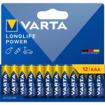 Varta Alkaline Battery AAA 1.5 V High Energy 12-Pack Varta Alkaline Battery AAA 1.5 V High Energy 12-Pack
