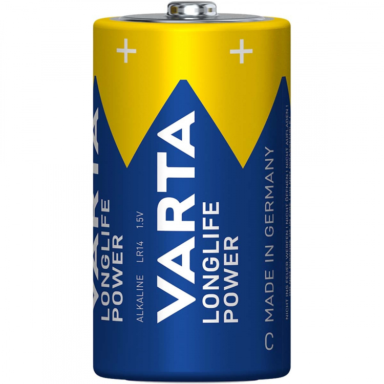 Varta Alkaline Battery C 1.5 V High Energy 2-Blister Varta Alkaline Battery C 1.5 V High Energy 2-Blister