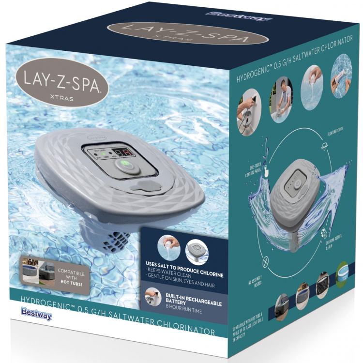 Bestway Lay-Z-Spa® Hydrogenic 0.5 g/h Saltvatten Klorinator