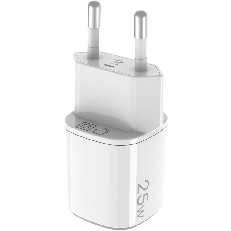 Celly USB-laddare GaN 1 x USB-A + 1 x USB-C PD 25W Celly USB-laddare GaN 1 x USB-A + 1 x USB-C PD 25W