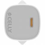 Celly USB-laddare GaN 1 x USB-C PD 25W + USB-C-kabel Celly USB-laddare GaN 1 x USB-C PD 25W + USB-C-kabel