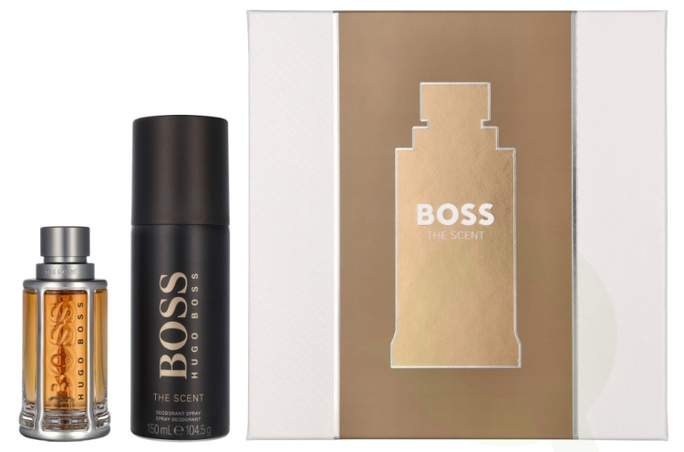 Hugo Boss The Scent Giftset 200 ml Edt Spray 50ml/Deo Spray 150ml