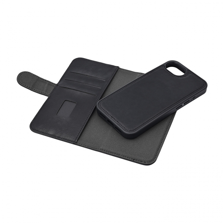 Gear Wallet 2in1 iPhone 16E 3 Card MagSerie Black Gear Wallet 2in1 iPhone 16E 3 Card MagSerie Black