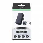 Gear Wallet 2in1 iPhone 16E 3 Card MagSerie Black Gear Wallet 2in1 iPhone 16E 3 Card MagSerie Black