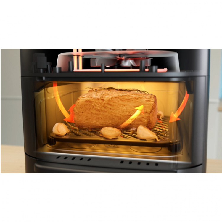 Midea Airfryer 2 i 1 Kombination med Ugn 6,4 + 4,4 Liter Midea Airfryer 2 i 1 Kombination med Ugn 6,4 + 4,4 Liter
