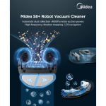Midea Robotdammsugare S8+ med Dockningstation Midea Robotdammsugare S8+ med Dockningstation