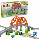 LEGO DUPLO Town - Train Bridge and Tracks Expansion Set (10426)