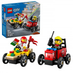 LEGO LEGO City - Race Car Pack: Pizza vs. Fire Truck (60458) LEGO LEGO City - Race Car Pack: Pizza vs. Fire Truck (60458)