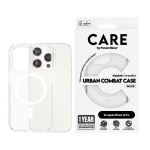 CARE by PanzerGlass - Case Transparent w. White MagSafe - iPhone 15 Pro