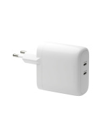 dbramante1928 Re-charge - EU Wall Charger - 2x USB-C 45W - White
