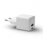 dbramante1928 Re-charge - Wall Charger GaN - USB-C+USB-A 25W+18W EU - White