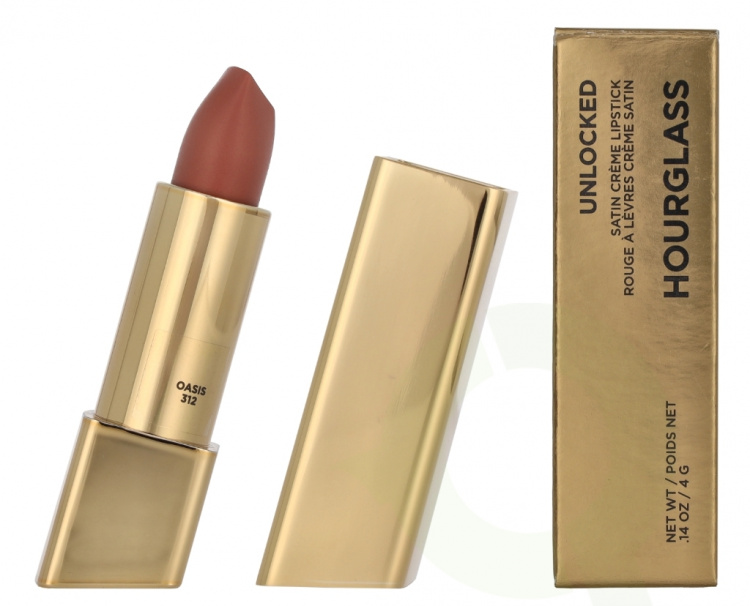 Hourglass Unlocked Satin Creme Lipstick 4 g Oasis 312 Pink