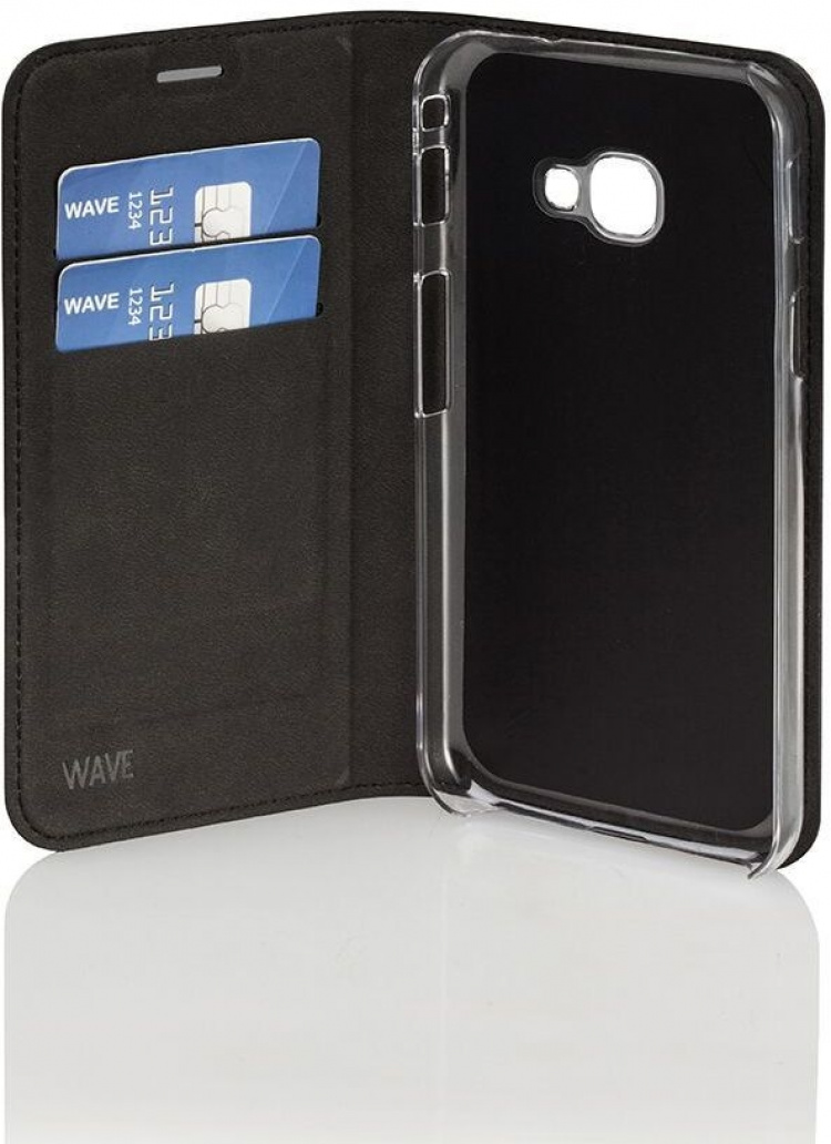 Wave BookCase protective case, Samsung Galaxy Xcover 4 / 4S, black