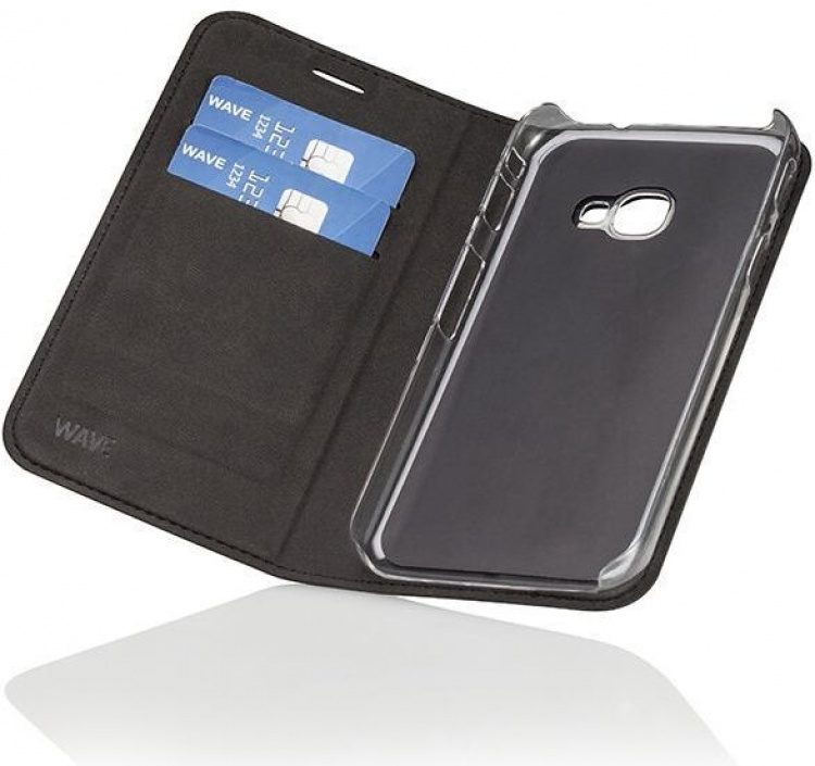 Wave BookCase protective case, Samsung Galaxy Xcover 4 / 4S, black