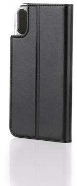 Wave BookCase protective case, iPhone X / Xs, black Wave BookCase protective case, iPhone X / Xs, black