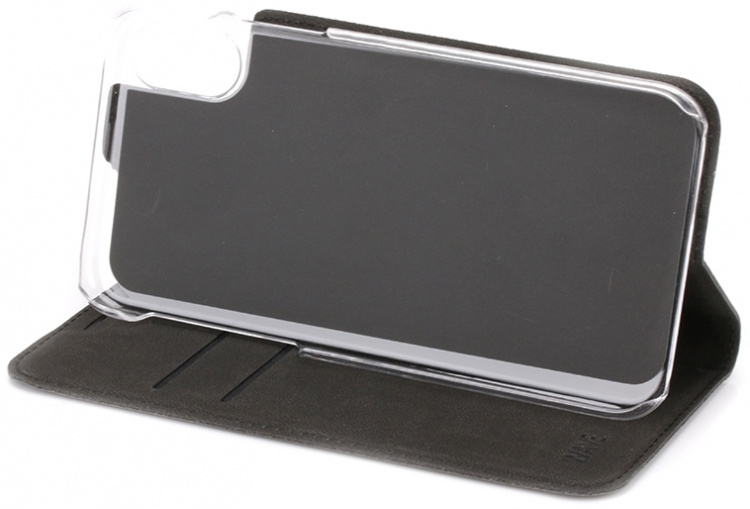 Wave BookCase protective case, iPhone X / Xs, black Wave BookCase protective case, iPhone X / Xs, black