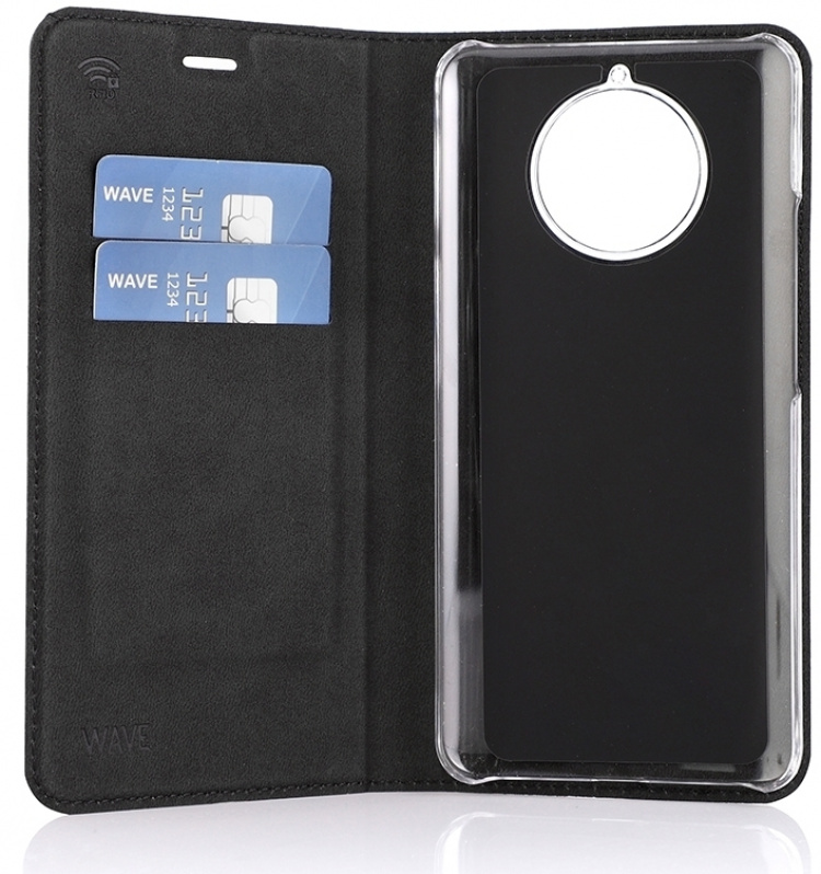 Wave BookCase protective case, Nokia 9 PureView, black