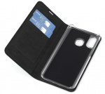 Wave BookCase protective case, Samsung Galaxy A40, black
