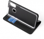 Wave BookCase protective case, Samsung Galaxy A40, black