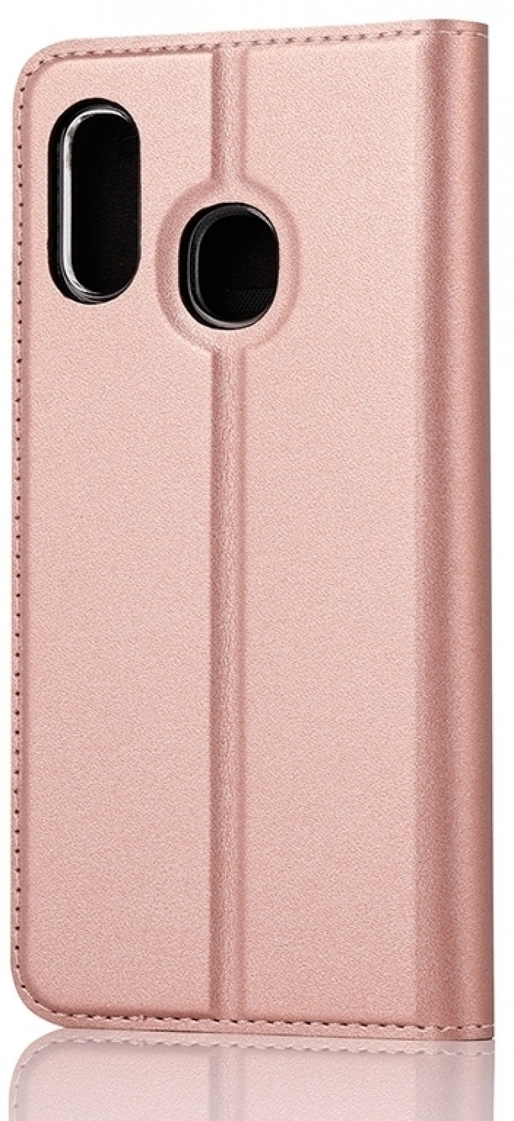 Wave BookCase protective case, Samsung Galaxy A40, rose gold
