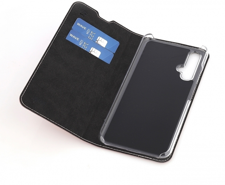 Wave BookCase protective case, Honor 20 / Huawei Nova 5T, rose gold