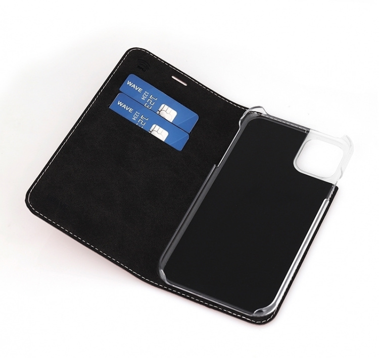 Wave BookCase protective case, iPhone 11, rose gold Wave BookCase protective case, iPhone 11, rose gold