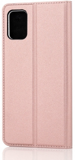 Wave BookCase protective case, Samsung Galaxy A51, rose gold