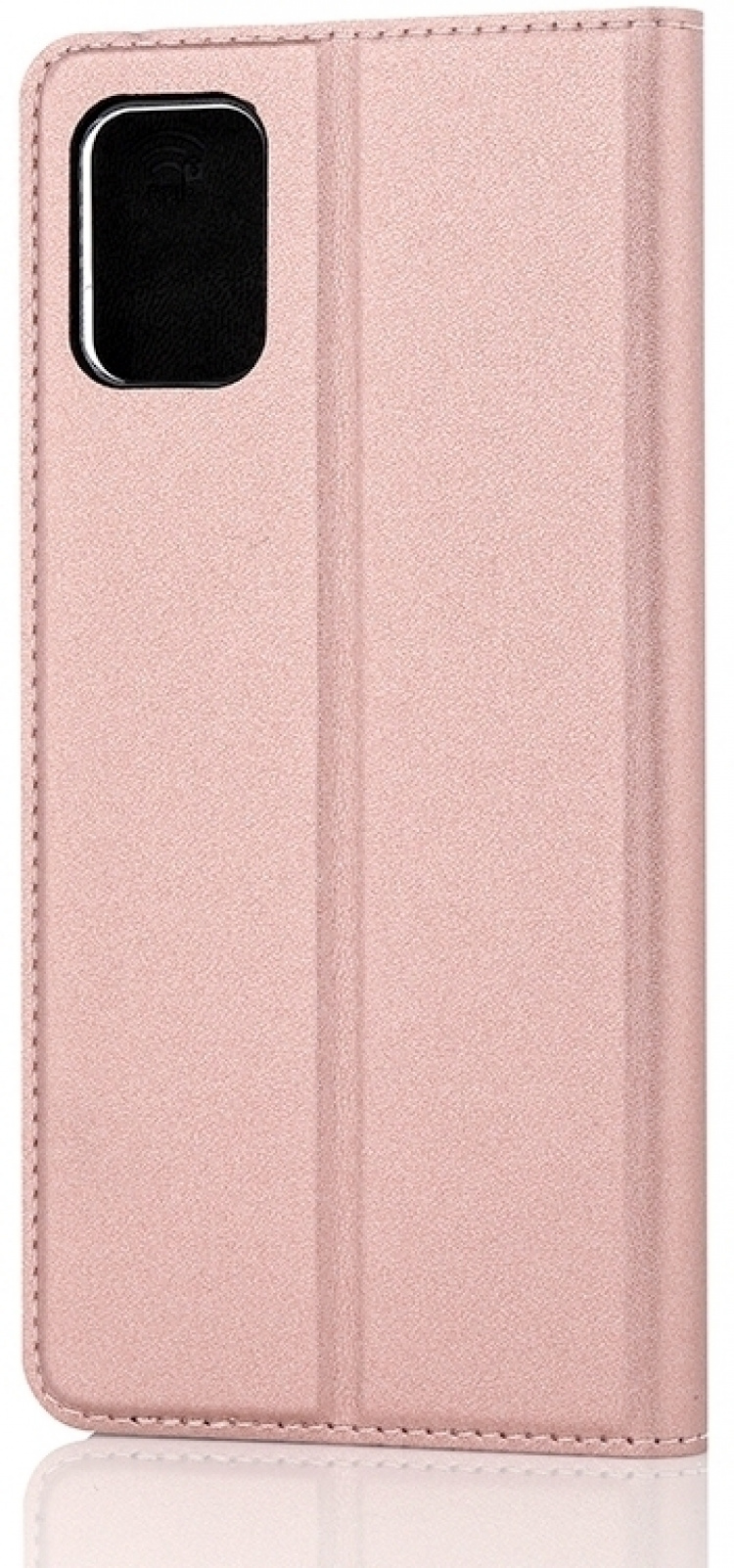 Wave BookCase protective case, Samsung Galaxy A51, rose gold