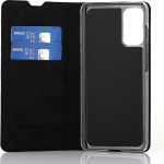 Wave BookCase protective case, Samsung Galaxy S20, black